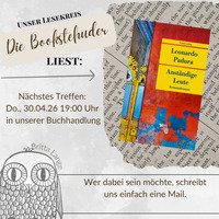 Hintergrundbild mit dem neuen Termin am 30.04.2026 für die Bookstehuder