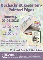 Kreativ-Workshop: Painted Edges - Buchschnittgestaltung