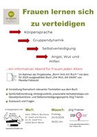 Frauen lernen sich zu verteidigen