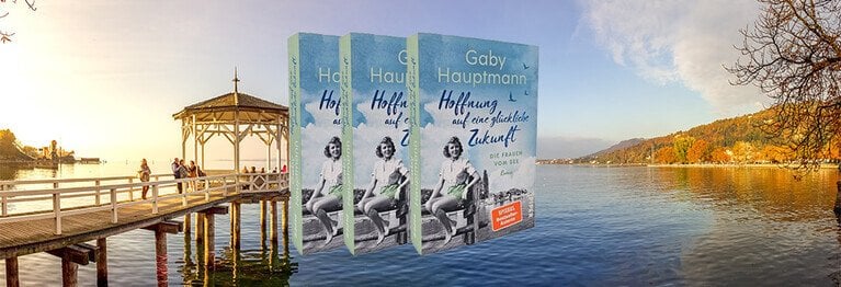 Hoffnung entdecken mit Gaby Hauptmann! Gaby Hauptmann lebt seit vielen Jahren am Bodensee. Nun widmet sie sich ihrer Heimat in einer großen mehrbändigen Saga