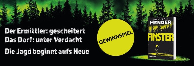 Gewinnspiel zum neuen Krimi Die Teilnahmekarten für das Gewinnspiel finden Sie in unserer Buchhandlung