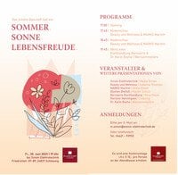 Das schöne Geschäft lädt ein: Sommer, Sonne, Lebensfreude