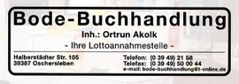 Logo der Buchhandlung Bode-Buchhandlung