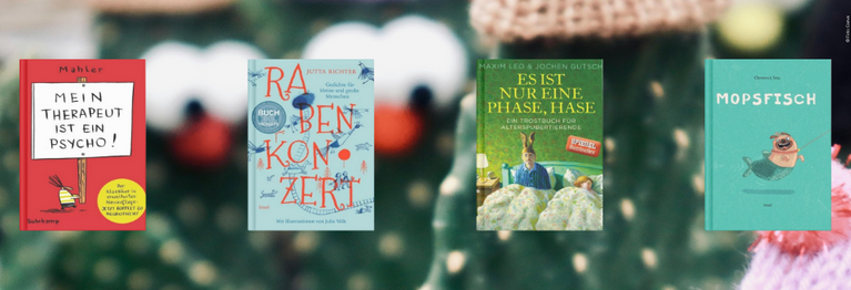Bücher zum Lachen, Stolpern und Wegschmeißen
