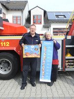 Projektstart: Hoch hinaus mit der Feuerwehr - Lesen ist brandwichtig