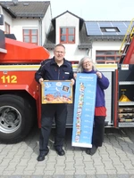 Projektstart: Hoch hinaus mit der Feuerwehr - Lesen ist brandwichtig