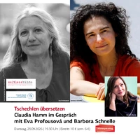 Tschechien übersetzen - Gespräch und Lesung