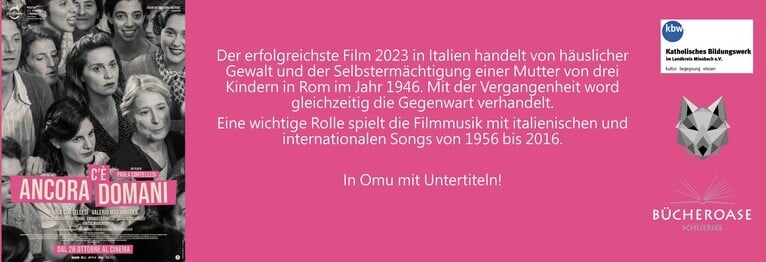 Mo. 09. März | 19 Uhr
Oberland Kinocenter Hausham
Wie immer: Mit Publikumsgespräch +
Snacks und Getränke im Foyer!
