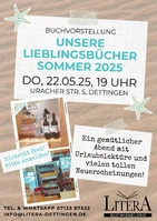 Unsere Lieblingsbücher Sommer 2025