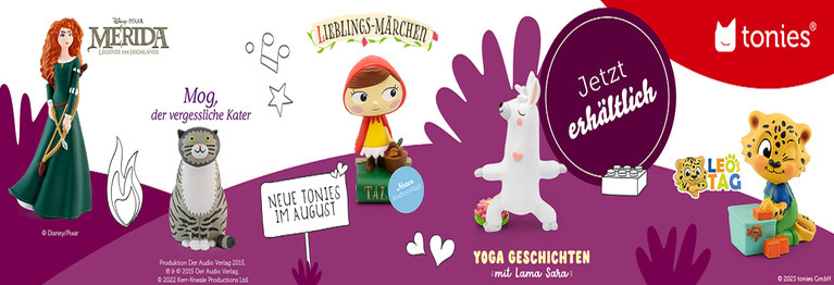 Die neuen Tonies im August! 