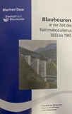 Buchumschlag (blau/weiß mit Schrift und Foto)