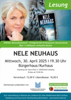 NELE NEUHAUS - LESUNG