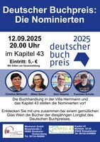 Deutscher Buchpreis 2025: Die Nominierten