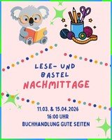 Lese- und Bastelnachmittag für alle Kids ab 4