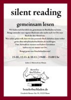 Flyer zum gemeinsamen lesen 2025