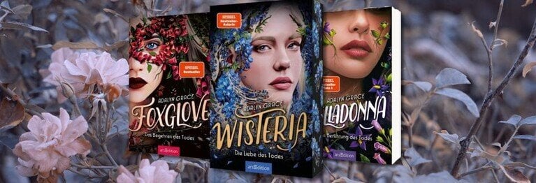 „Wisteria“ von Adalyn Grace: Ein Finale zum Sterben schön Magie, Geheimnisse und eine Liebe, die den Tod überdauert