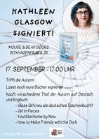 Signierstunde mit Kathleen Glasgow!