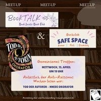 Safe Space & BookTALK Buchclub-Meet-Up im April