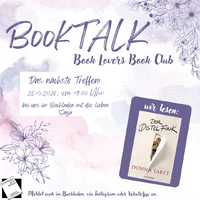 Hintergrundbild mit dem neuen Termin am 28.10.2026 für die Booktalk-Leser:innen