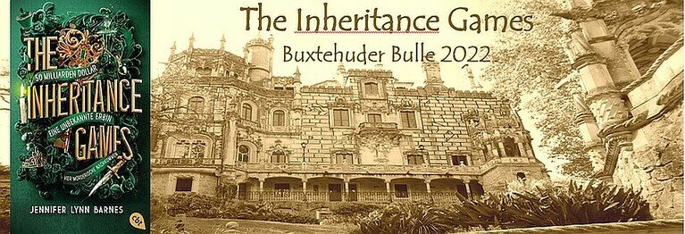 Buxtehuder Bulle 2022: Die diesjährigen Jurorinnen und Juroren haben am 27. Juni 2023 "The Inheritance Games"  von Jennifer Lynn Barnes  zum Jugendbuch des Jahres 2022 gewählt.