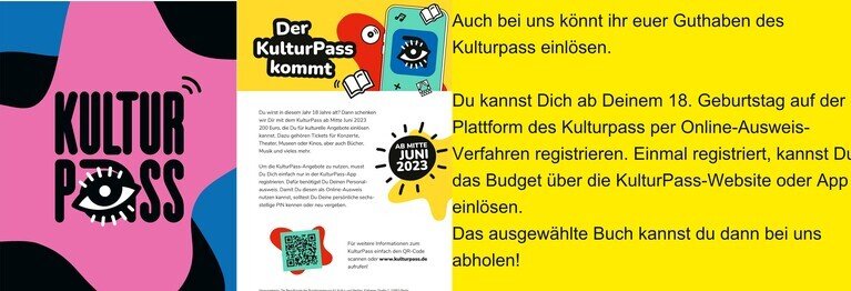  DER KULTURPASS IST DA !!!