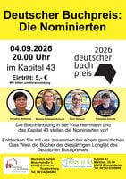 Ein Abend zum Deutschen Buchpreis 2026