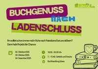 Buchgenuss nach Ladenschluss