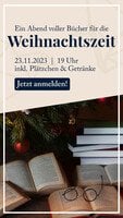 Ein Abend voller Buchtipps zur Weihnachtszeit