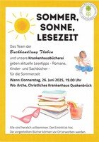 Sommer, Sonne, Lesezeit - Buchvorstellungen