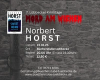 NORBERT HORST "Mord am Wiehen - 7. Lübbecker Krimitage"