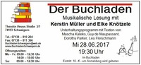 musikalische Lesung mit Kerstin Müller und Elke Knötzele