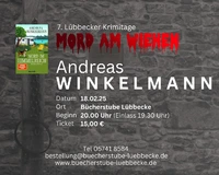 A U S V E R K A U F T !!!     ANDREAS WINKELMANN "Mord am Wiehen - 7. Lübbecker Krimitage"