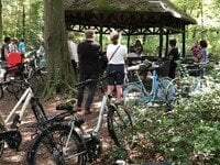 Entspannte literarische Radtour