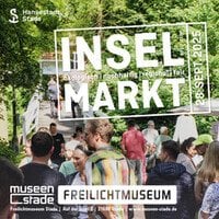 Stand auf dem Stader Inselmarkt auf der Museumsinsel