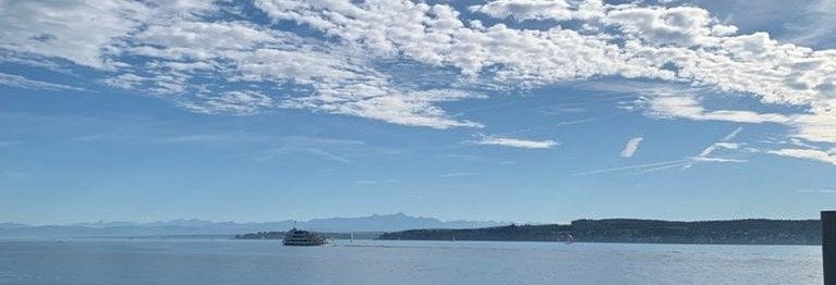 Pures Blau am Bodensee 