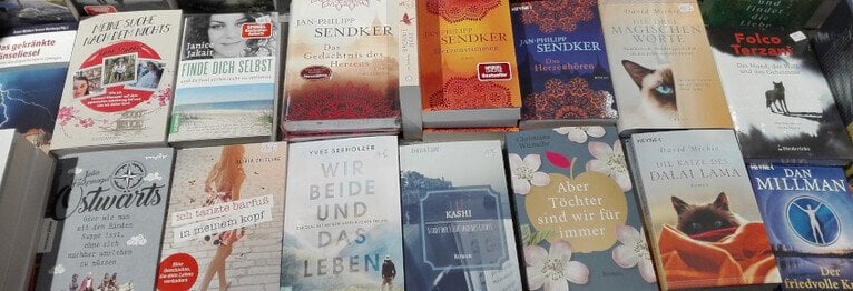 Herzlich Willkommen in unserer Buchhandlung! Unsere Auswahl an spirituellen Romanen sind das ideale Geschenk für sich selbst oder einen lieben Menschen! Gut zu lesen und mit spirituellen, buddhistischen oder anderen Lebenshilfen gespickt, helfen Sie direkt wie auch indirekt und regen zum Nachdenken an!