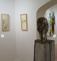 Ausstellung Frauke Thimm MENSCH SPRUCH GETIER