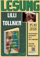 Plakat grün, Lesung