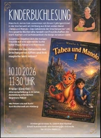 Kinderbuchlesung "Tabea & Manolo-  Das Geheimnis der Drachenperlen"
