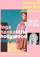 Veranstaltungsplakat "Little Hollywood",  Inga Hanka