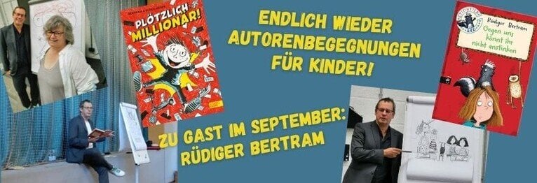 Fürs Lesen begeistern.. .. von Anfang an! Danke an Rüdiger Bertram für die lebendigen Lesungen!