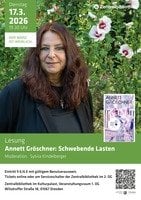 Büchertisch Zentralbibliothek - Lesung "Schwebende Lasten" Annett Gröschner