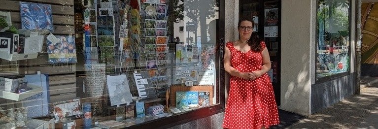 Hereinspaziert Herzlich Willkommen in unserer schönen Buchhandlung Südvorstadt.