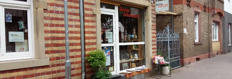 Außenansicht der Buchhandlung