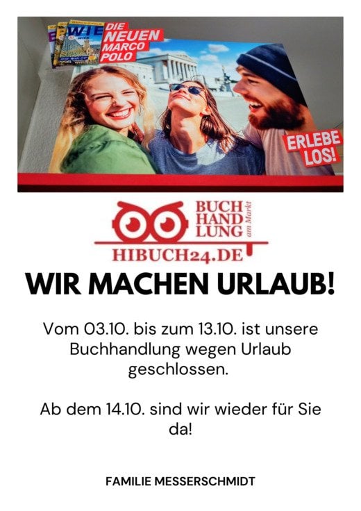 Wir machen Urlaub!