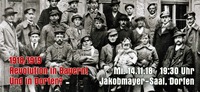 1918/19 Revolution in Bayern Und in Dorfen?