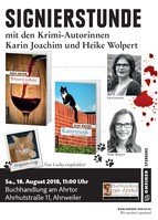 Signierstunde mit Karin Joachim und Heike Wolpert