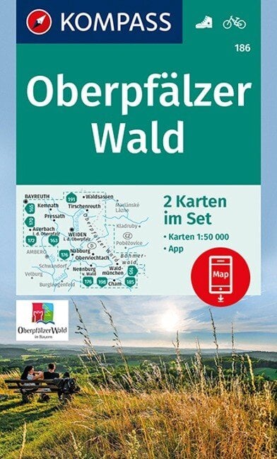 Oberpfälzer Wald Karte