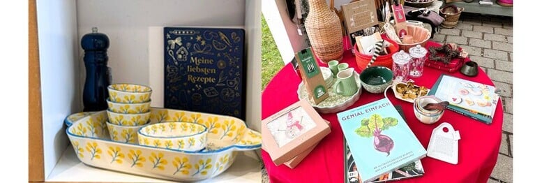 Bei uns finden Sie eine Vielzahl von ausgewählten Artikeln namhafter Hersteller, wie z.B.: rice - tranquillo - Bloomingville u. IB laursen. 
Wir freuen uns auf Sie - Ihr Buchladenteam.