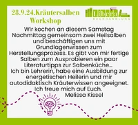 Kräutersalben-Workshop